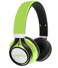 Stereo sluchátka Esperanza EH159G FREESTYLE zelená