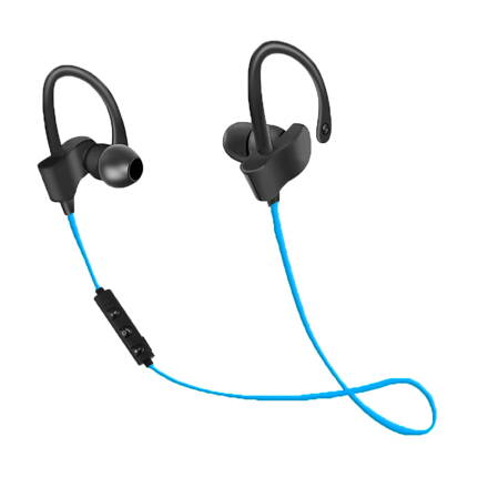 Bluetooth magnetická sluchátka Esperanza SPORT EH188B - černo-modrá