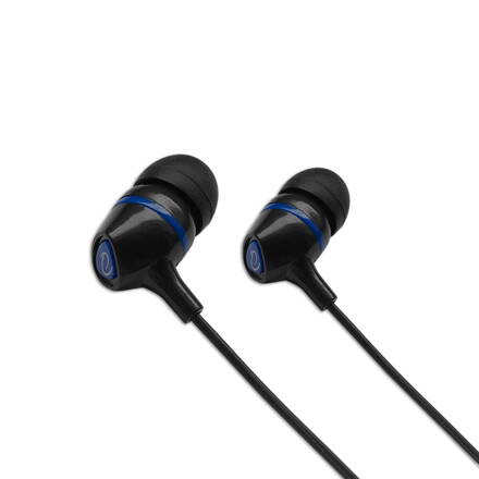 Sluchátka do uší - špunty s mikrofonem Esperanza EH191KB - černo-modré
