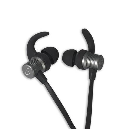 Sluchátka do uší - špunty s mikrofonem Esperanza EH202K - METAL