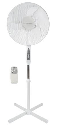 Stojanový ventilátor Esperanza VENTO FORTE EHF007WW bílý, dálkové ovládání