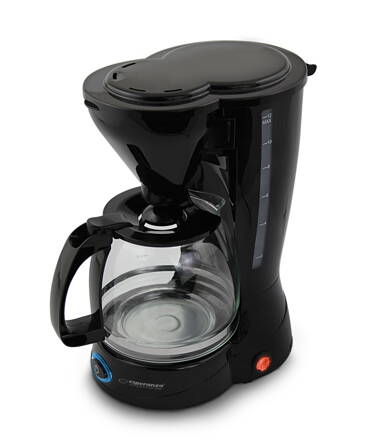 Kávovar na překapávanou kávu Esperanza EKC009 LIBERICA 1.5L, černý