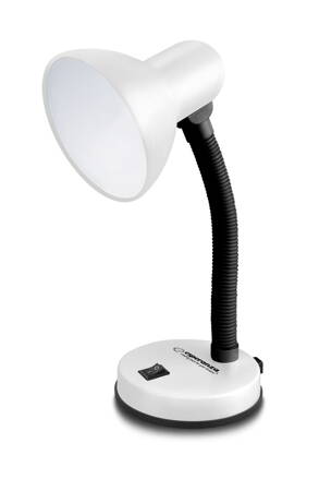 Stolní lampa Esperanza E27 VEGA ELD109W bílá