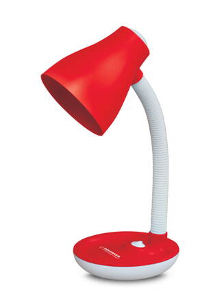 Stolní lampa Esperanza E27 ATRIA ELD114R červená