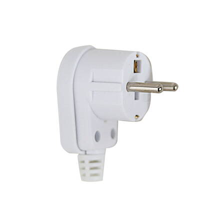 Zástrčka 240V 16A bílá Esperanza ELK308W