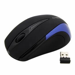 Bezdrátová optická myš Esperanza EM101B ANTARES 800 DPI, 2.4GHz, USB, modrá