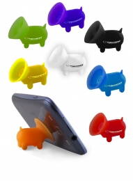 Silikonový stojánek pro mobilní telefon/notebook - Esperanza EMS111 PIG - cena za 2ks