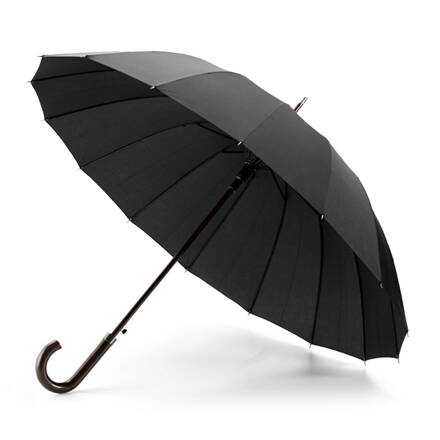 Deštník skládací černý Esperanza LONDON EOU001K