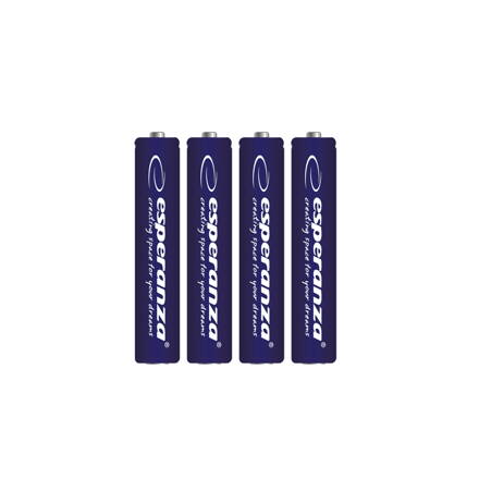 Alkalické baterie Esperanza EBZ102 AAA 1,5V - cena za 4ks baterií