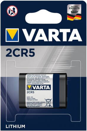 Baterie VARTA  foto Professional 2CR5