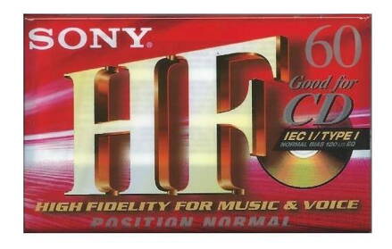 Audiokazeta Sony HF60 