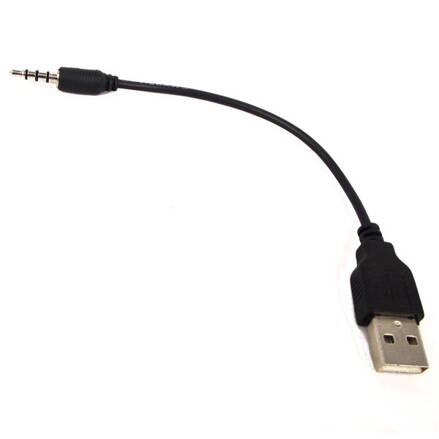 Redukce USB 2.0 F/jack 3,5mm 4-pól