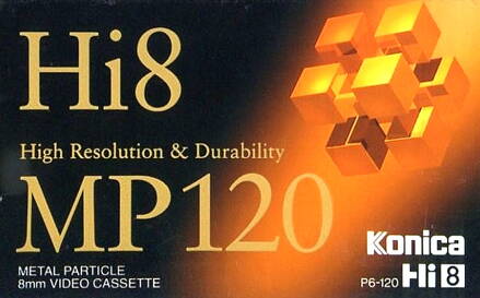 Hi-8 kazeta do kamery Konica MP120