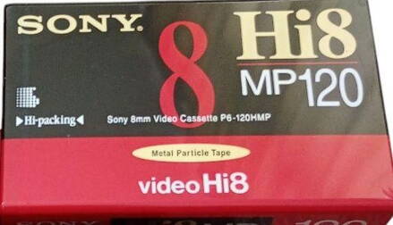  Hi-8 kazeta do kamery Sony MP120