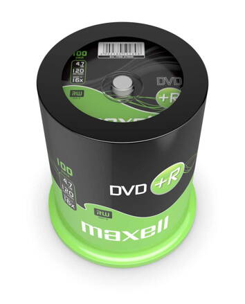 DVD+R Maxell 4,7GB 100cake 16x