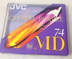 Minidisc JVC 74 CRYSTAL PURPLE