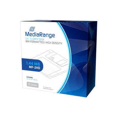 Disketa Mediarange 3,5"HD/F 1,44MB MR200 - 10pack