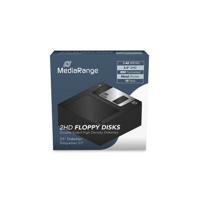 Disketa Mediarange 3,5"HD/F 1,44MB MR200 - 10pack