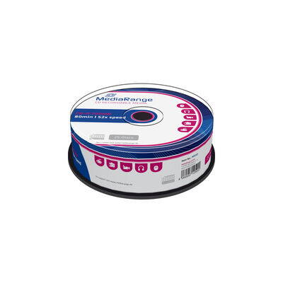 CD-R Mediarange 25cake 700MB 52x MR201