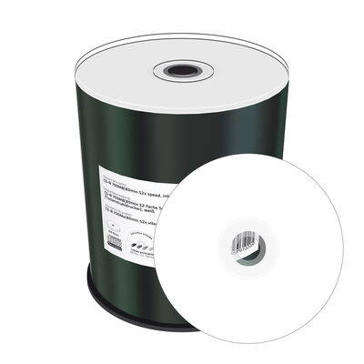 CD-R Mediarange 100cake Printable 700MB 52x MR203