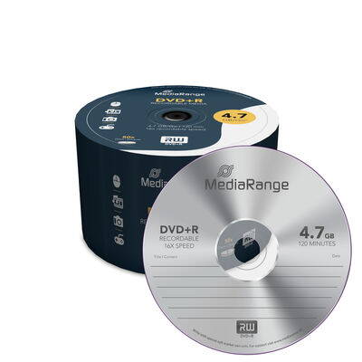 DVD+R Mediarange 4,7GB 16x 50bulk MR445