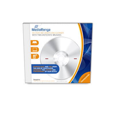 Čistící disk pro Blu-ray/DVD/CD přehrávače Mediarange MR725