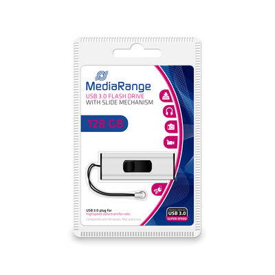 USB Flash 128GB 3.0 Mediarange MR918