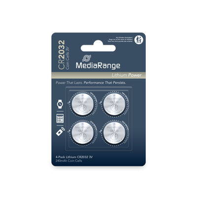 Baterie CR2032 Mediarange Lithiová 3V - cena za 1ks baterie MRBAT132