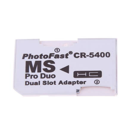 Adapter MS PRO DUO 2x Micro SDHC DUAL SLOT