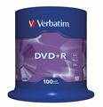 DVD+R Verbatim 4,7GB 100cake 16x 43551