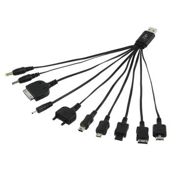 USB univerzální dobíjecí kabel