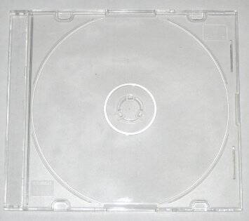Obal 1CD slim čirý tray 5,2mm BOX20