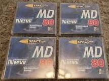 Minidisc SPACE MD80 - zelený