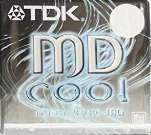 Minidisc TDK 74MD color - černý