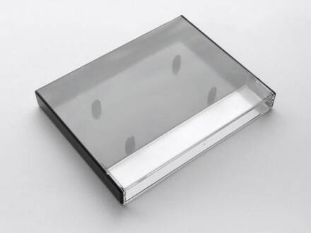 Obal na MC kazetu - audiokazetu - double černý 2x pin