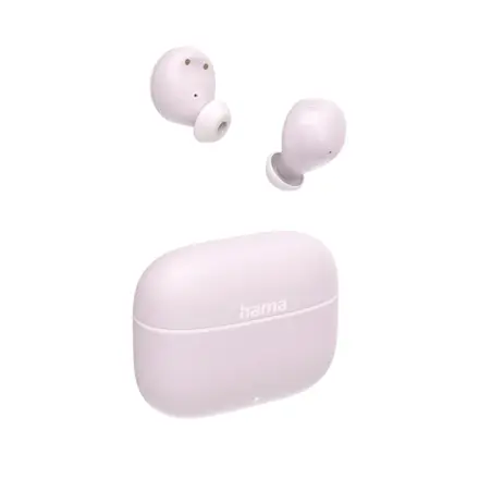 Hama Bluetooth sluchátka Freedom Buddy II, špunty, růžová