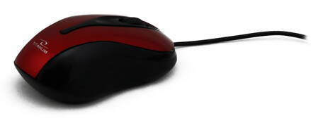 Optická myš TITANUM HORNET TM103R 1000 DPI, USB, červená