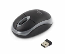 Bezdrátová optická myš Esperanza TM116E VULTURE 1000 DPI, 2.4GHz, USB, šedá