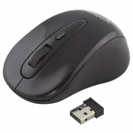 Bezdrátová optická myš XTREME XM104K MAVERICK 1000 DPI, 2.4GHz, USB, černá