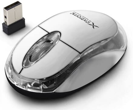 Bezdrátová optická myš Extreme XM105W HARRIER 3D 1000 DPI, 2.4GHz, USB, bílá
