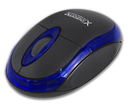 Bluetooth bezdrátová myš 3D Titanum CYGNUS XM106B - modrá