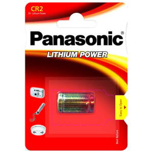 Baterie lithiová, CR2, 3V, Panasonic, blistr, 1-pack
