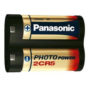 Baterie lithiová, 2CR5, 6V, Panasonic, blistr, 1-pack