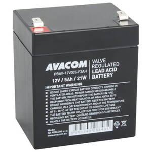 AVACOM baterie 12V 5Ah F2 HighRate (PBAV-12V005-F2AH)