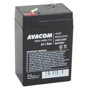 AVACOM baterie 6V 5Ah F1 (PBAV-6V005-F1A)
