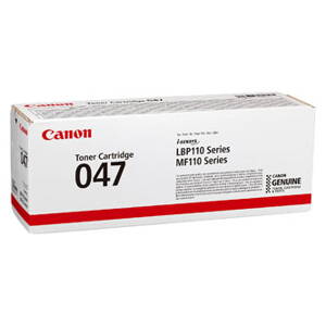 Canon originální toner 047 Bk, black, 1600str., 2164C002, Canon i-SENSYS LBP112, i-SENSYS LBP113w, i-SENSYS MF112, O