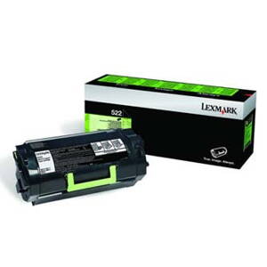Lexmark originální toner 52D2000, black, 6000str., 522, return, Lexmark MS812de, MS812dn, MS810de, MS811dn, O