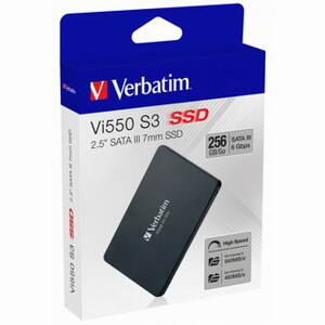 Interní disk SSD Verbatim SATA III, 256GB, Vi550, 49351 460 MB/s,560 MB/s