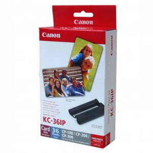 Canon Etikety, papír, bílá, 86x54mm, 36 ks, pro termosublimační tiskárny CP-220/330, 7739A001AH