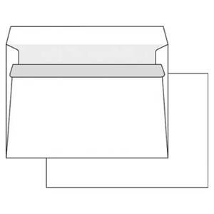 Obálka samolepicí, C5, 162 x 229mm, bílá, Krpa, poštovní, 50ks